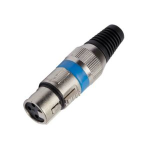 Conector XLR Fêmea de Linha Q-33BL - Csr