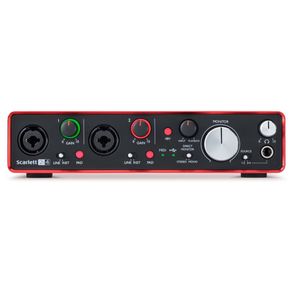 Interface de áudio Scarlett 2i4 - Focusrite