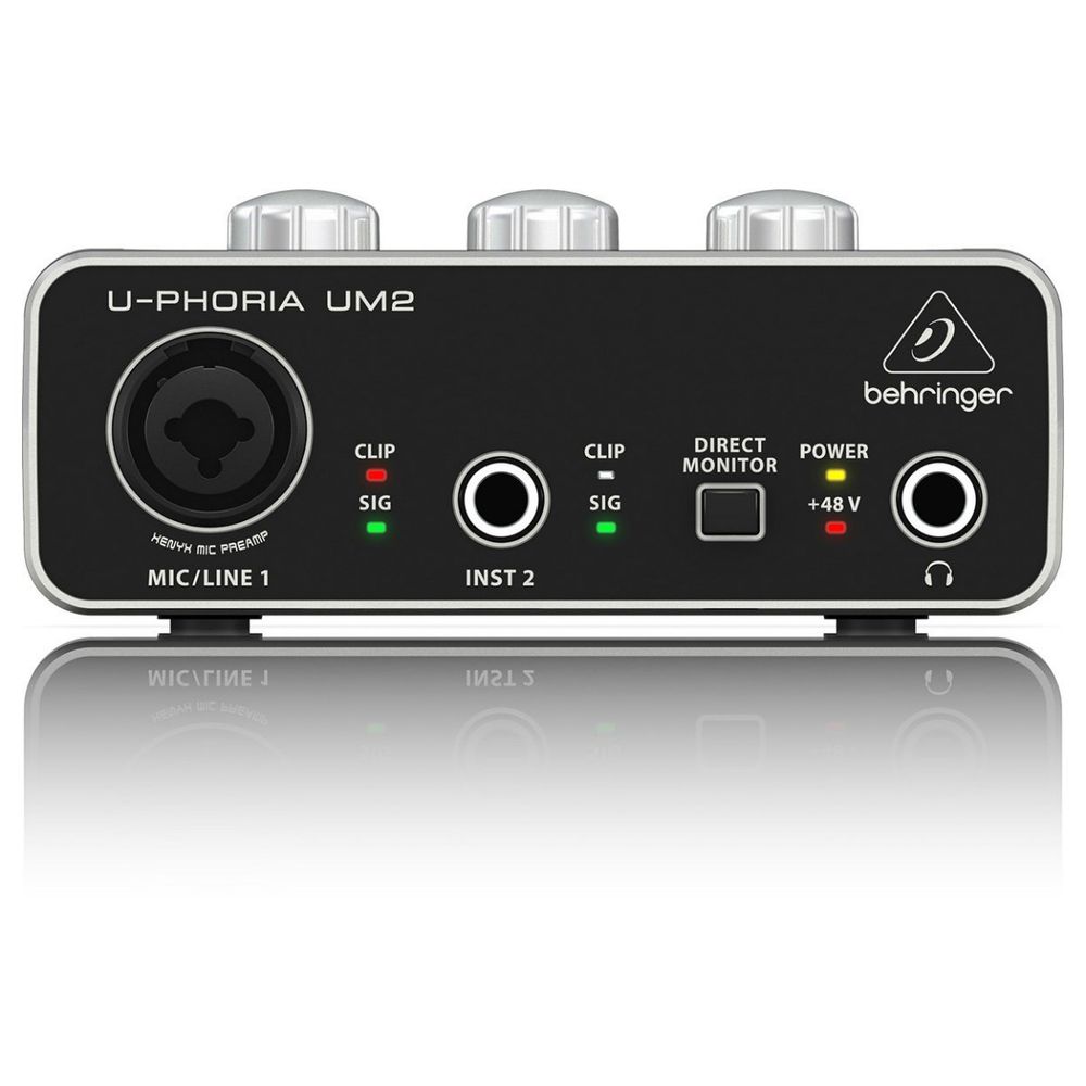 Interface De Audio UM2 Behringer Usb Ninja Som Grupo BEHRINGER