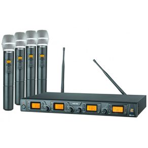 Microfone Sem Fio Digital SRW-48Q/HT 48 QuáDruplo - Staner