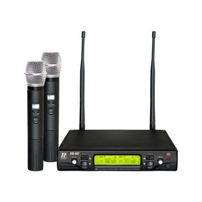 Microfone Sem Fio Duplo de Mão SW-482 - Staner