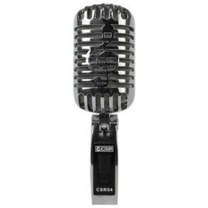 Microfone Dinâmico Estilo Vintage CSR-54 - CSR microfone vintage CSR-54 CSR