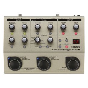 Modulo de Efeito Para Voz Acoustic Singer VE-8 - Boss