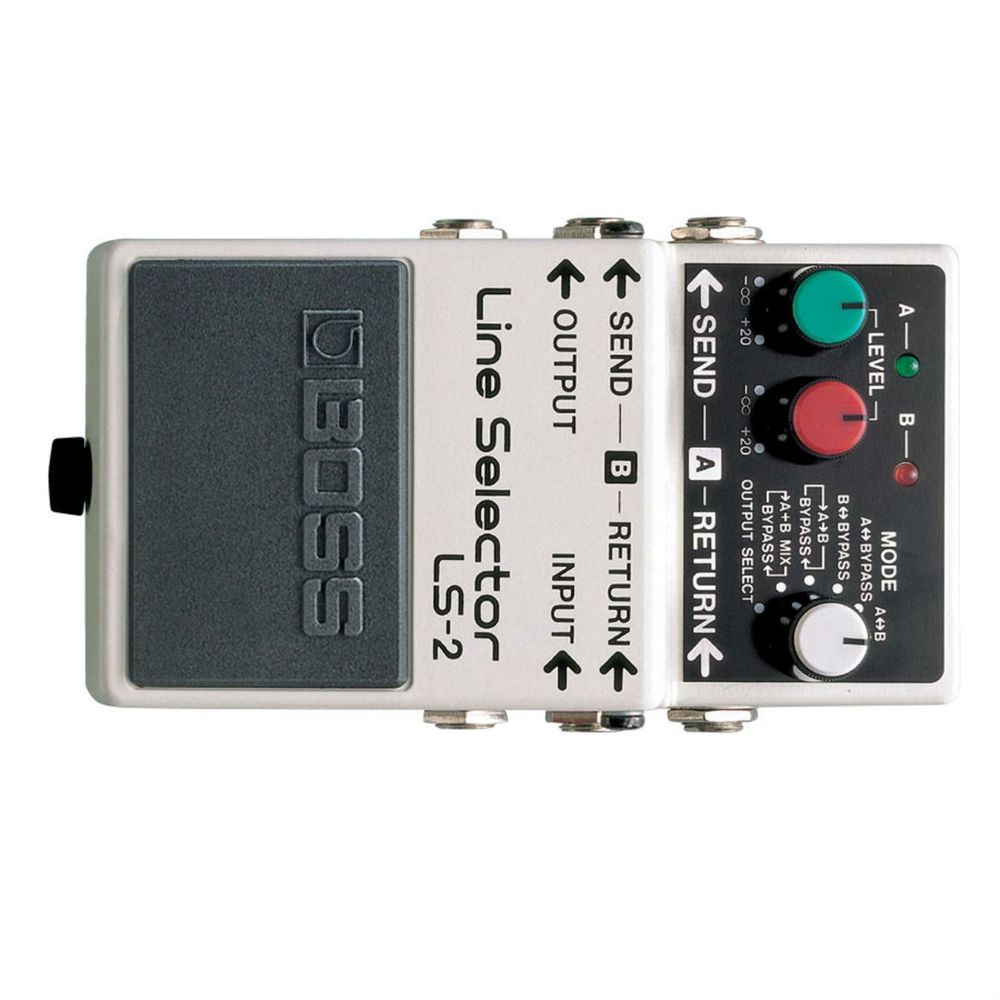 Pedal Line Selector Para Guitarra LS2 Boss Guitarra Ninja Som