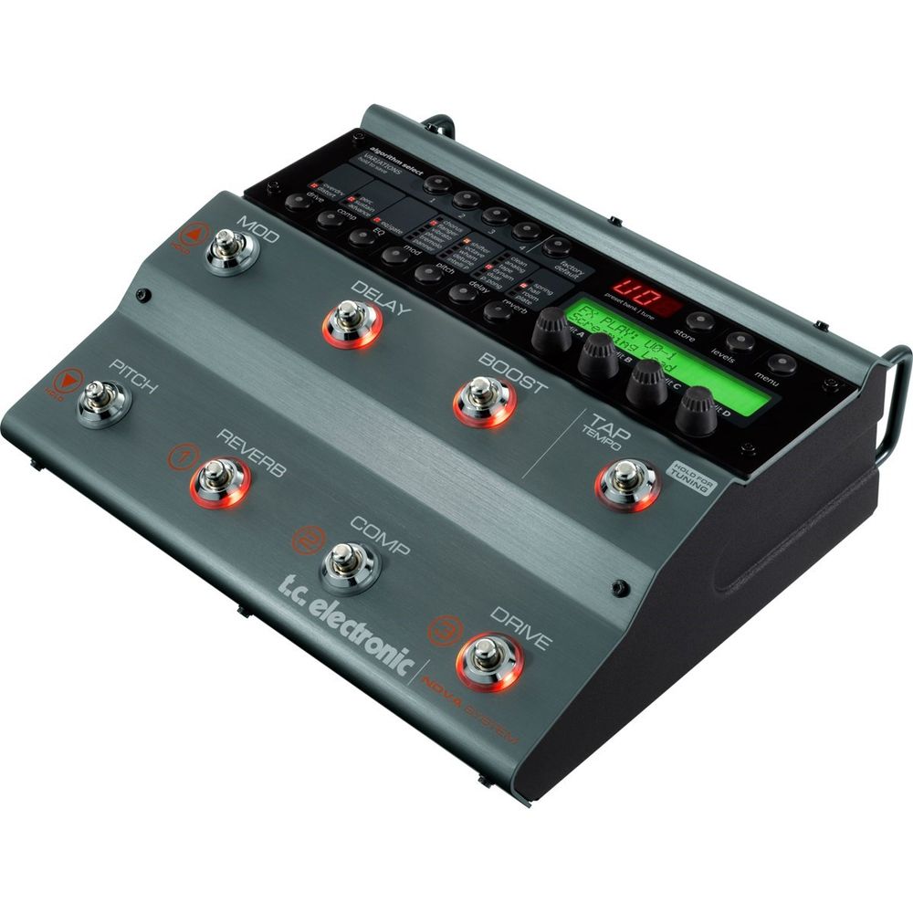 Pedal MultiEfeitos Nova System Tc Electronic Guitarra Ninja Som