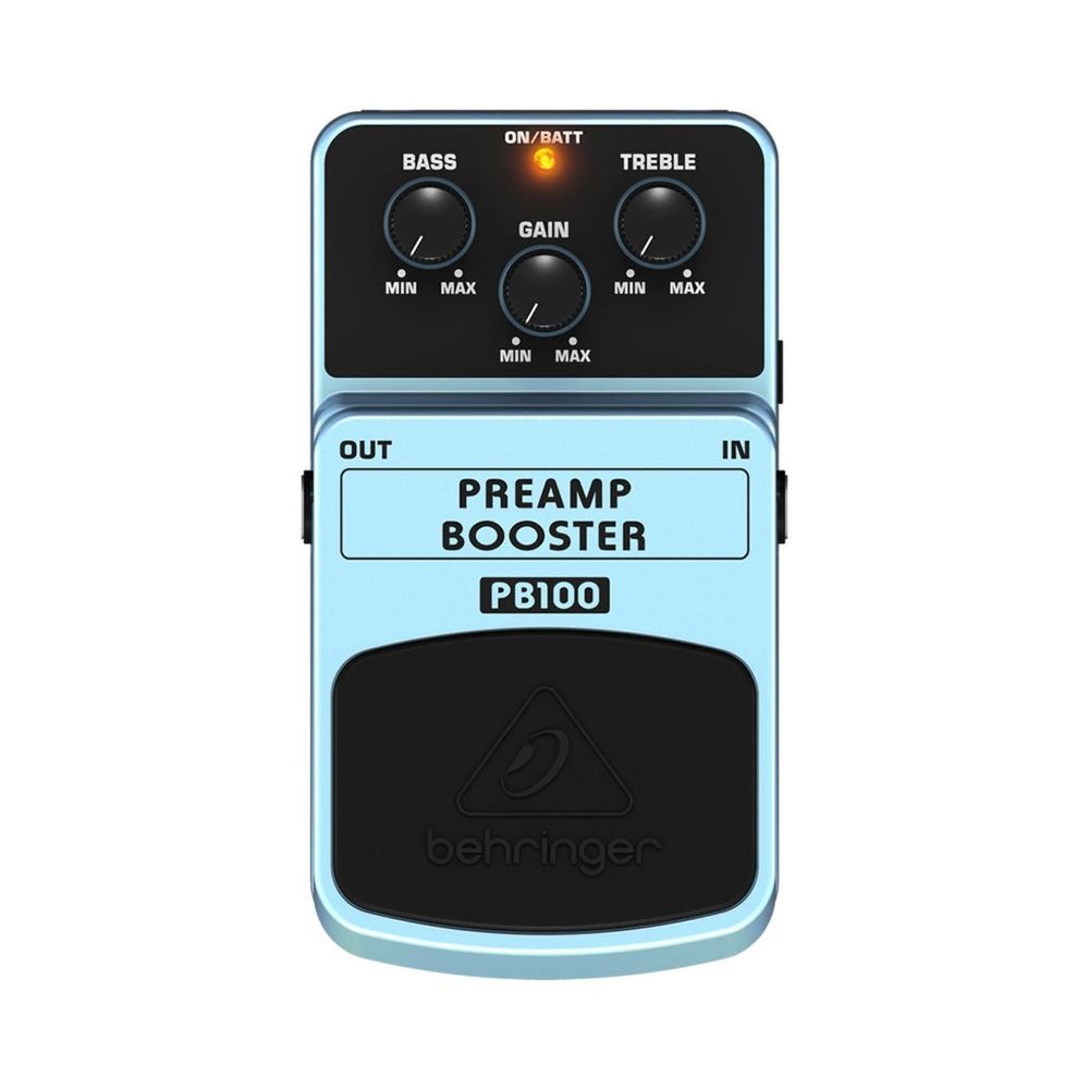 Pedal Para Guitarra Preamp Booster PB100 Behringer Cordas Ninja