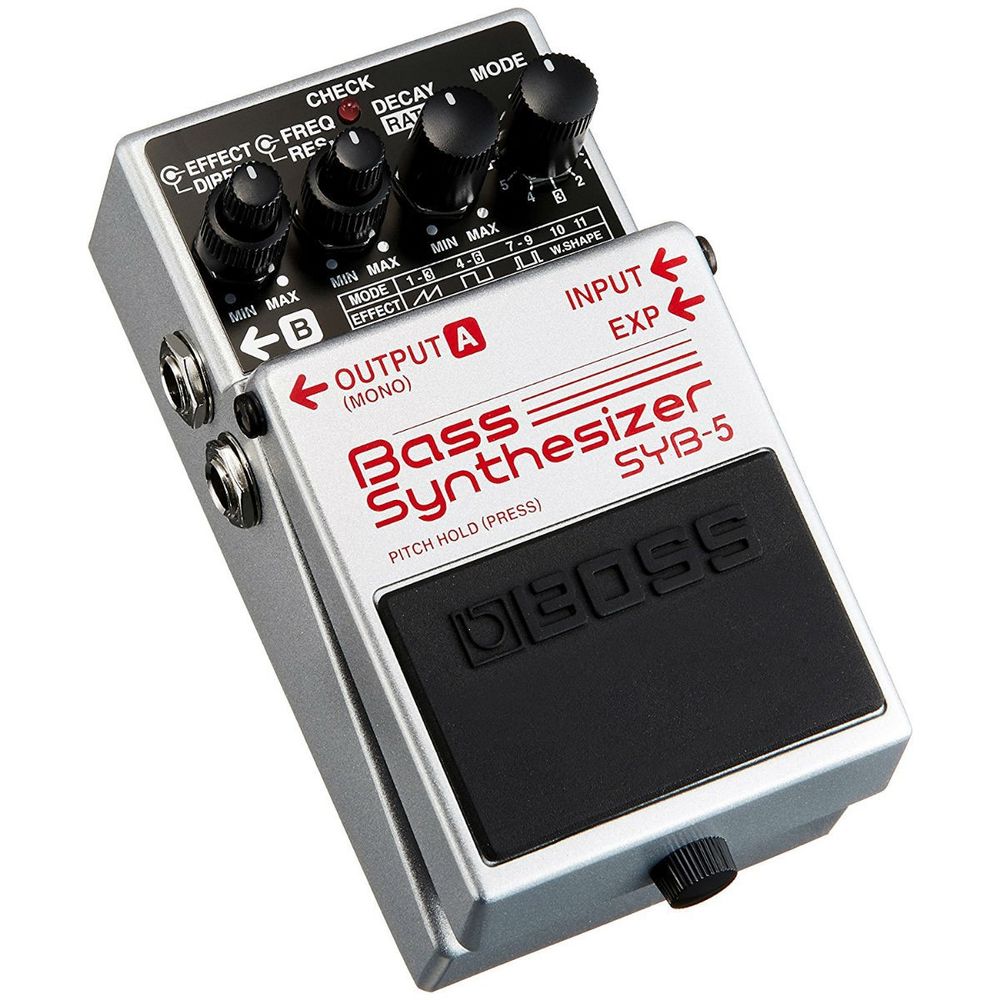 Pedal Sintetizador Para Baixo SYB5 Boss Guitarra Ninja Som Grupo