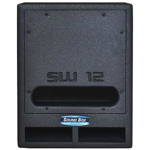 Subwoofer Ativo SW12 Preta - Soundbox