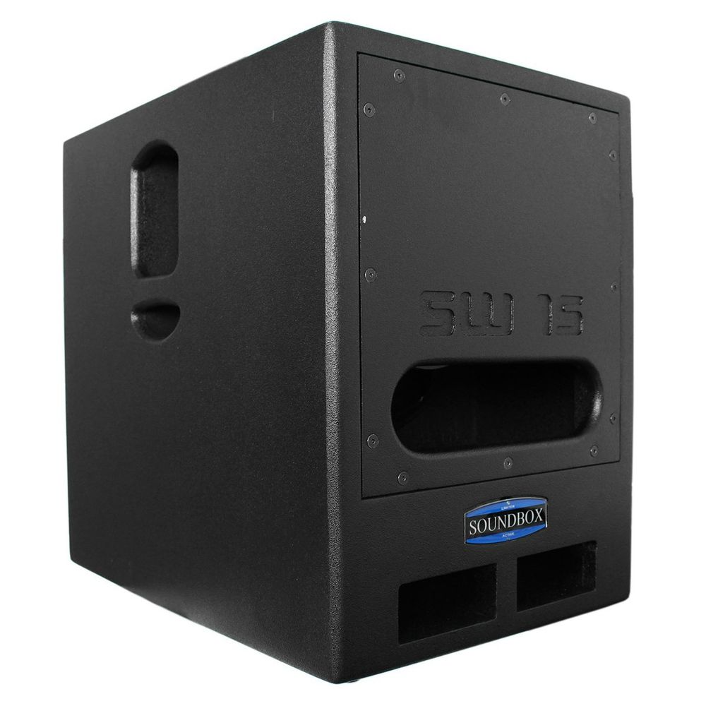Subwoofer Ativo SW15 Preta Soundbox 15 Polegadas Ninja Som Grupo