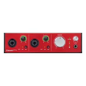 Interface De Áudio Thunderbolt CLARETT-2PRE - Focusrite