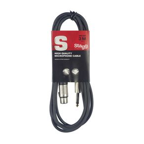 Cabo De Microfone Conector XLR/P10 SMC-3XP - Stagg