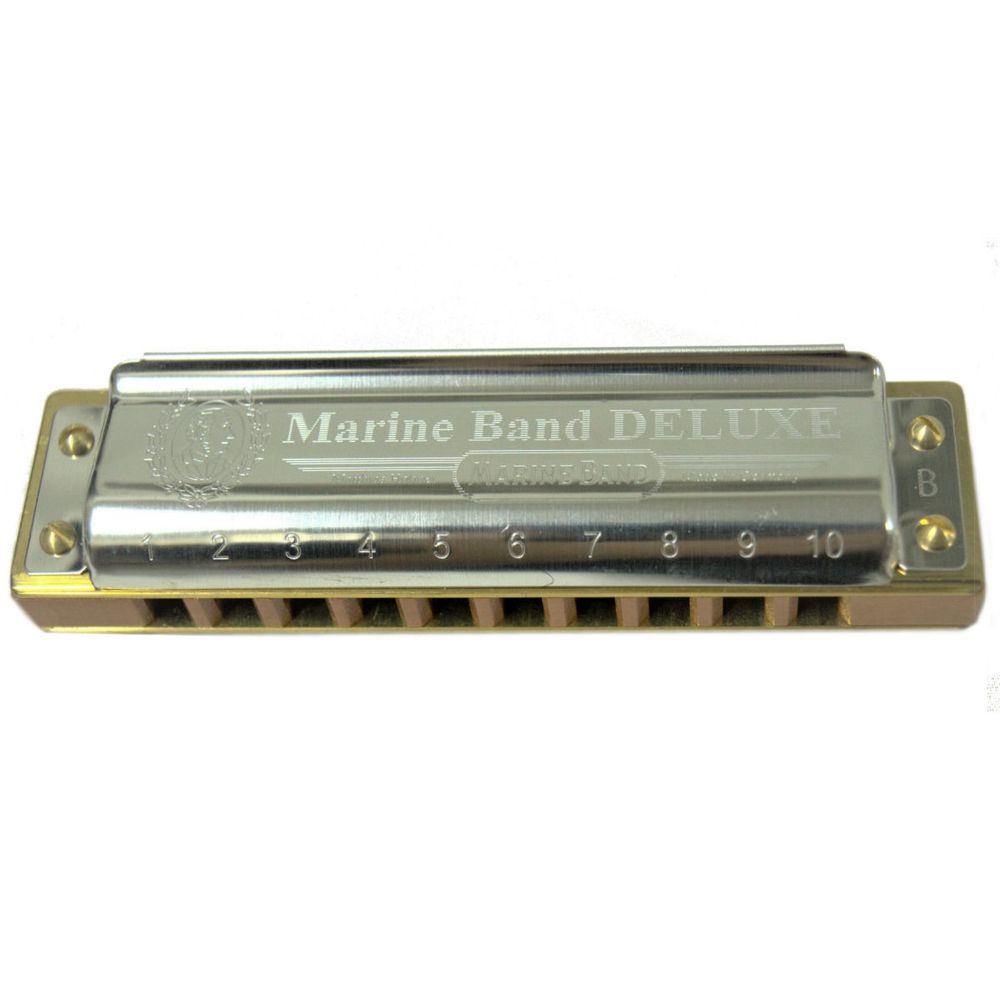 Gaita Harmônica Marine Band DELUXEB 6619 Hohner Gaitas Ninja Som