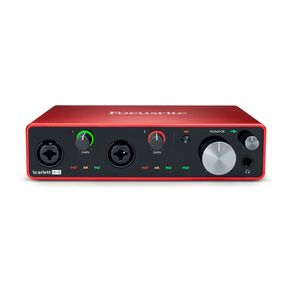 Interface de Áudio 3nd Gen SCARLETT-4I4 - Focusrite