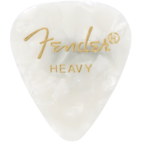 Palheta-Premium-Celuloide-White-Moto-Heavy-351---Fender