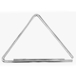 Triangulo-Aluminio-25CM-Cromado-19043---Luen