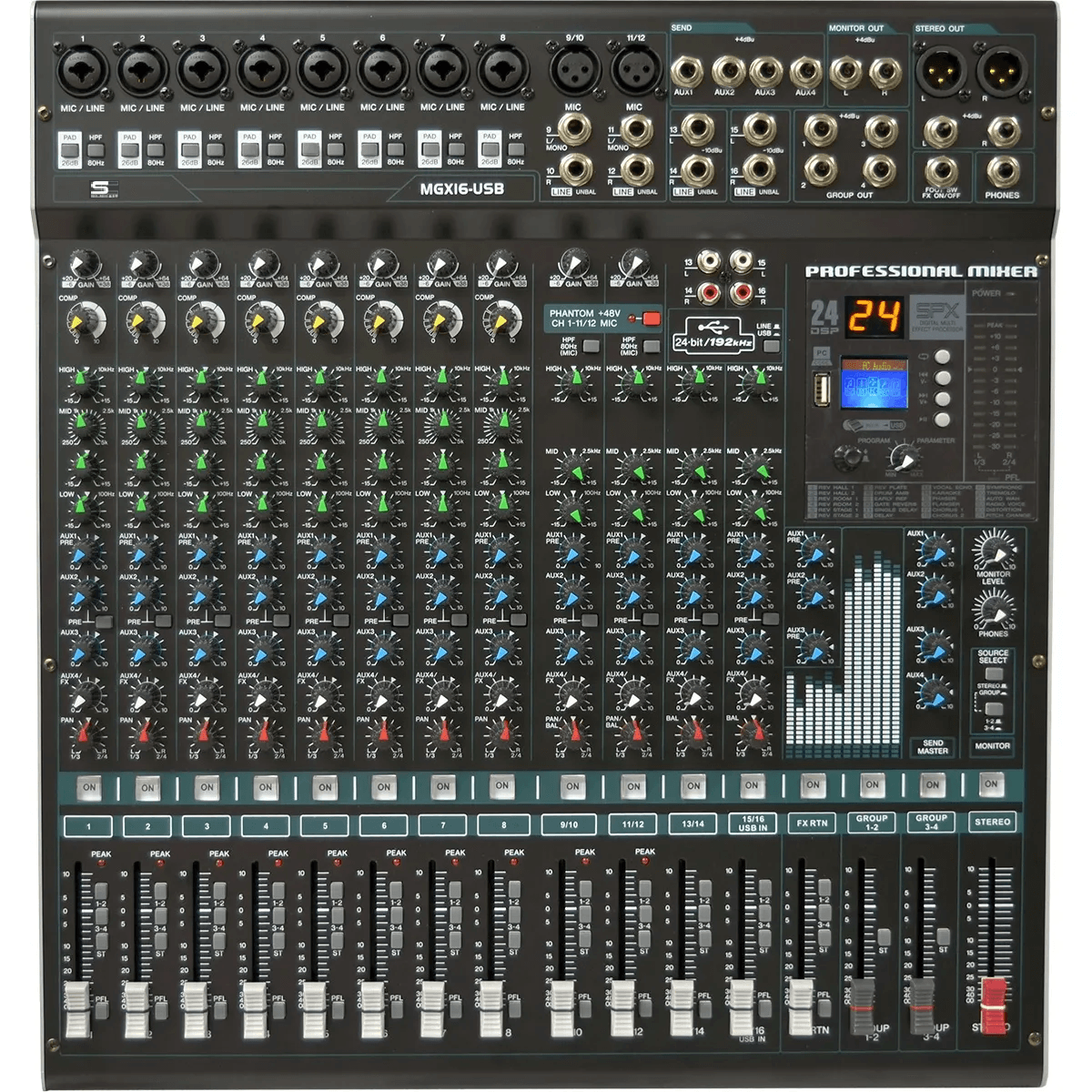 MGX16USB-SOUNDCAST