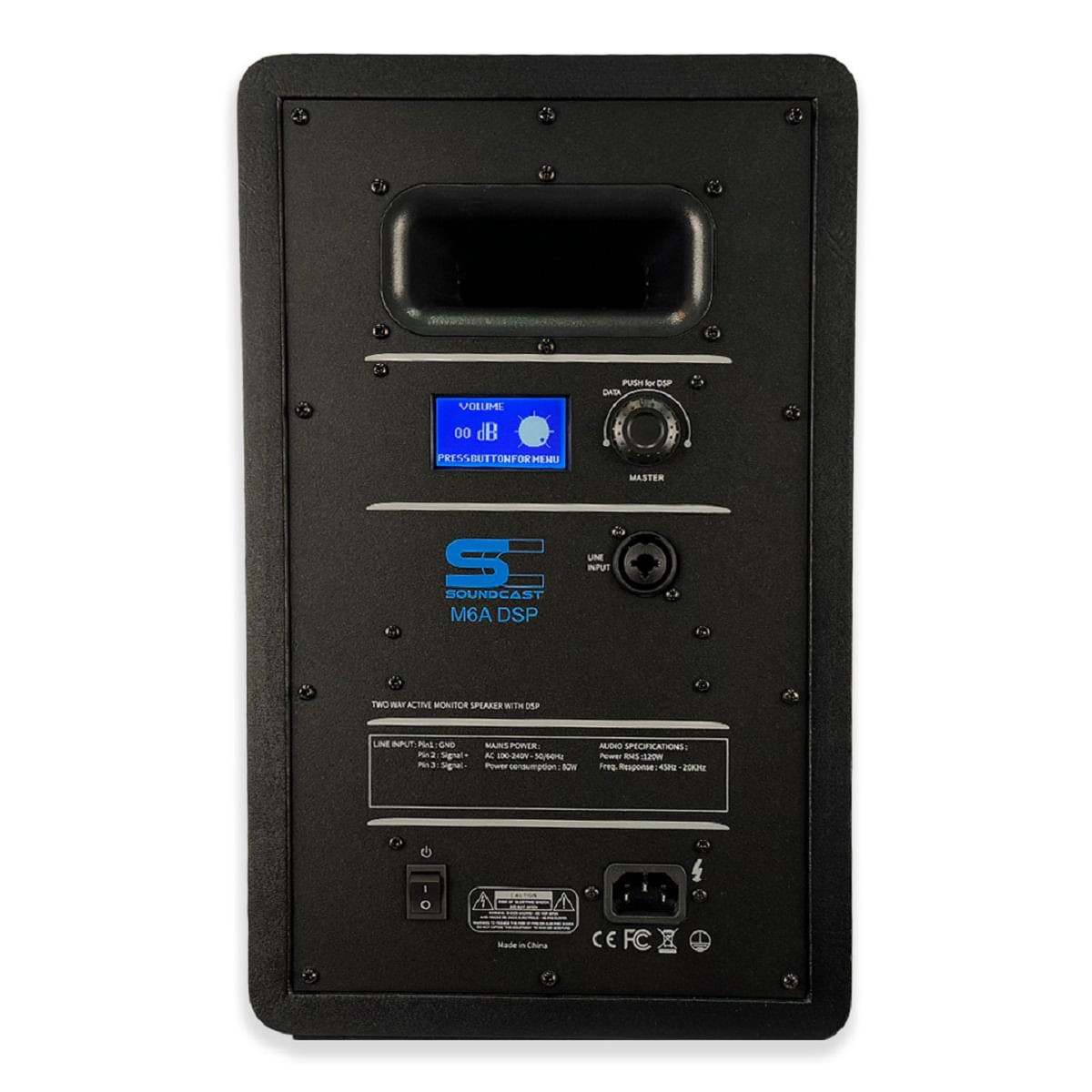 Monitor-de-Audio-Ativo-65-Polegadas-2-Vias-M-6A-DSP---Soundcast-1