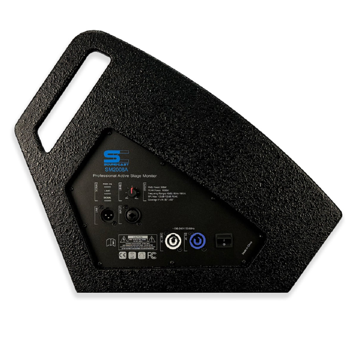 Monitor-de-Palco-Ativo-2X8-Polegadas-1000W-SM-2008A---Soundcast-1