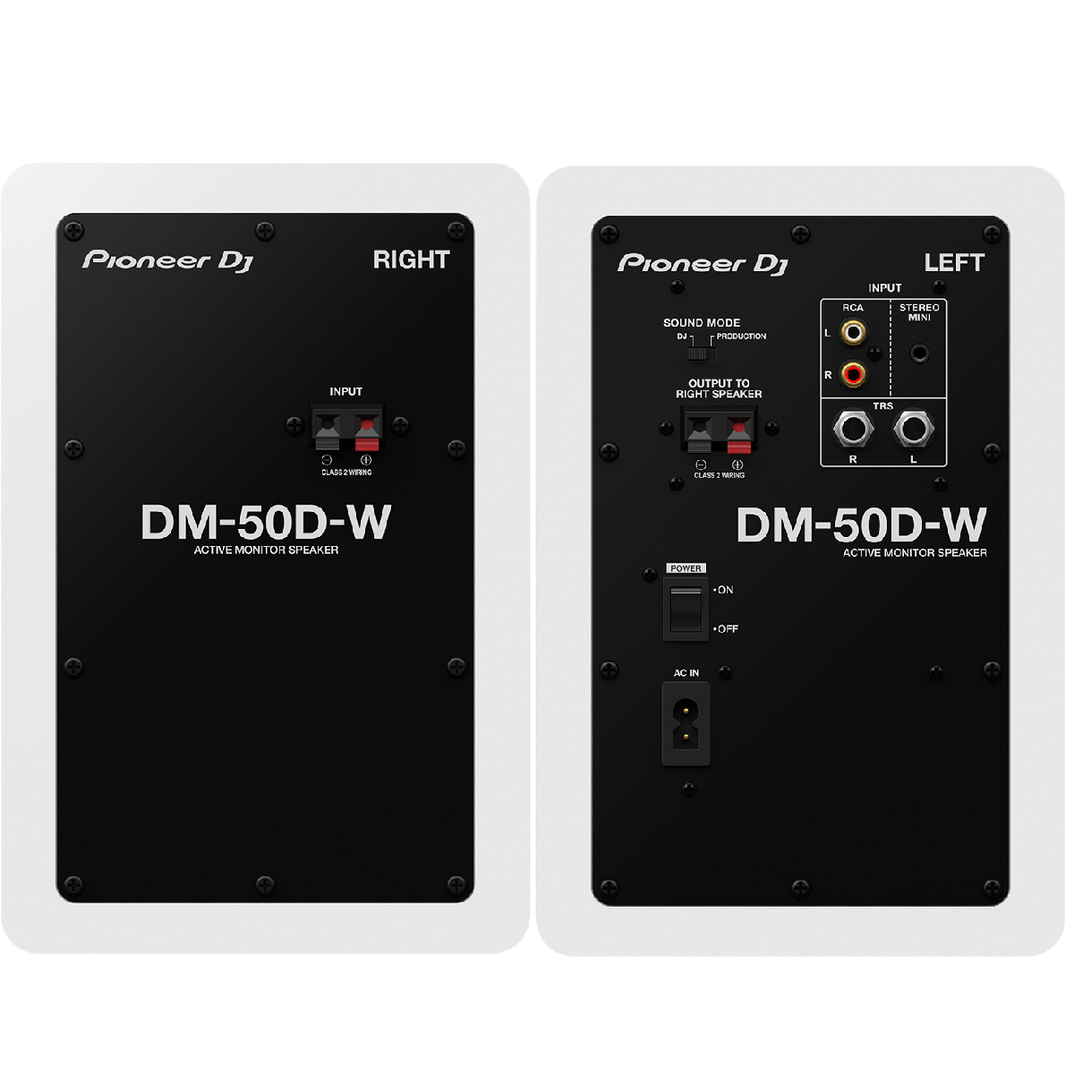 Monitor-de-Audio-Ativo-5-polegadas-2-Vias-Branco-DM-50D-W---Pioneer-1