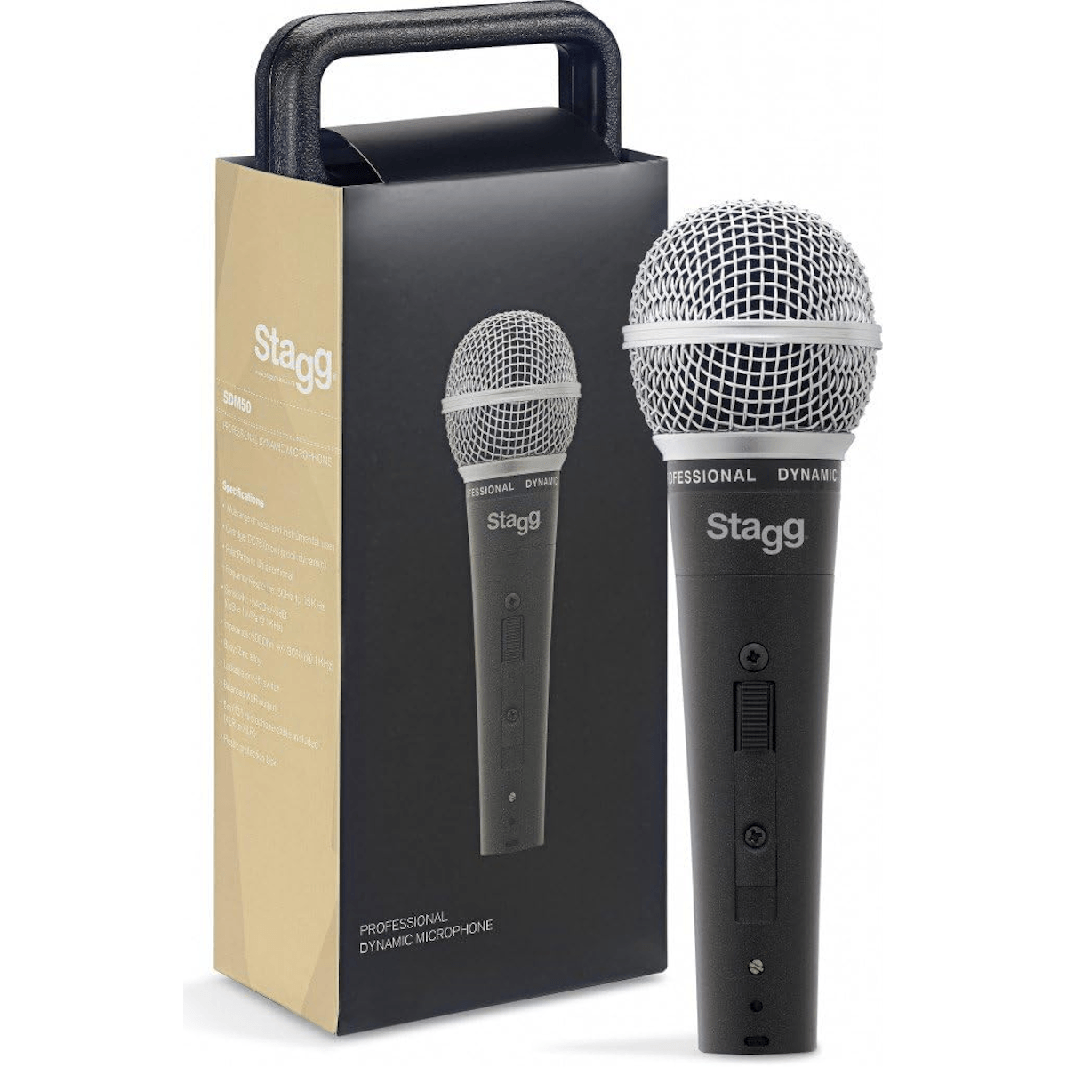 Microfone-Com-Fio-Dinamico-Cardioide-SDM-50---Stagg