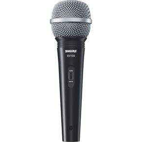 Microfone-Multifuncional-Dinamico-Cardioide-SV-100---Shure