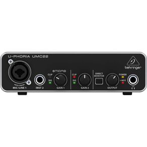Interface-de-Audio-UMC-22---Behringer