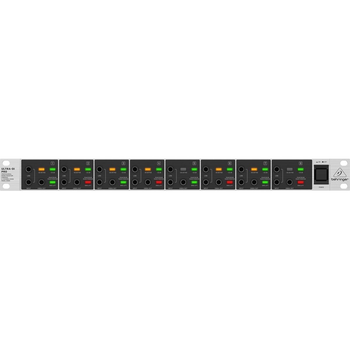 Direct-Box-Ultra-Di-Pro-DI800-Padrao-Rack---Behringer