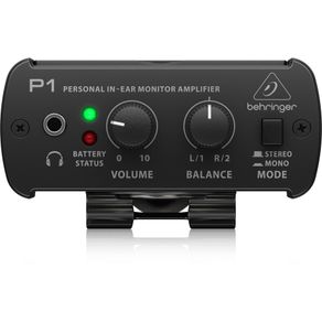 Amplificador-de-Fone-In-Ear-Monitor-POWERPLAY-P1---Behringer