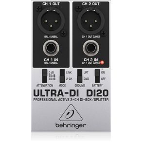 Direct-Box-Ativo-2-canais-DI-20---Behringer