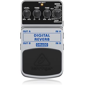 Pedal de Efeitos Reverb Digital DR-600 - Behringer