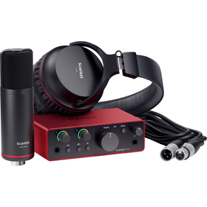 Kit-Interface-de-Audio-SOLO-STUDIO-4ª-GERACAO---Focusrite