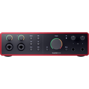 Interface de Áudio SCARLETT 16i16 4ª GERAÇÃO - Focusrite