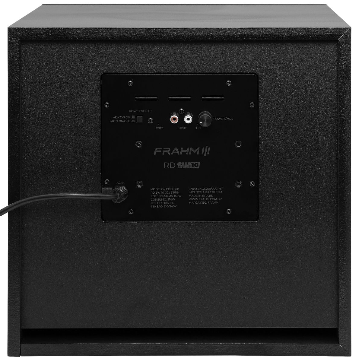 Subwoofer-Ativo-10-Polegadas-150W-Rms-RD-SW10-G2-BK---Frahm-2