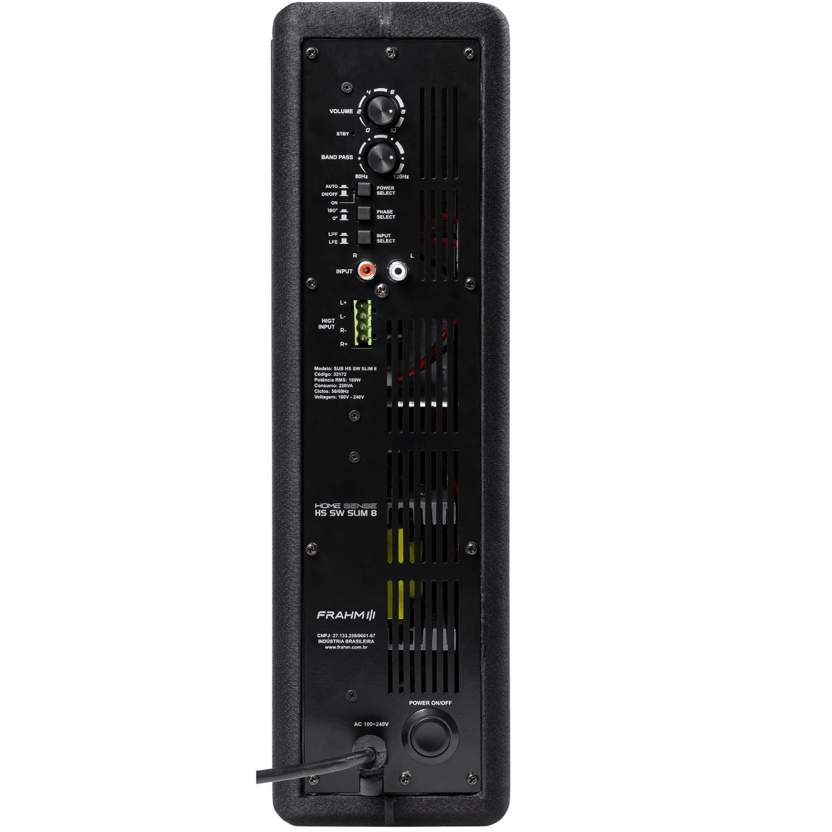 Subwoofer-Ativo-8-Polegadas-160W-Home-Sense-Premium-HS-SW-Slim---Frahm-2